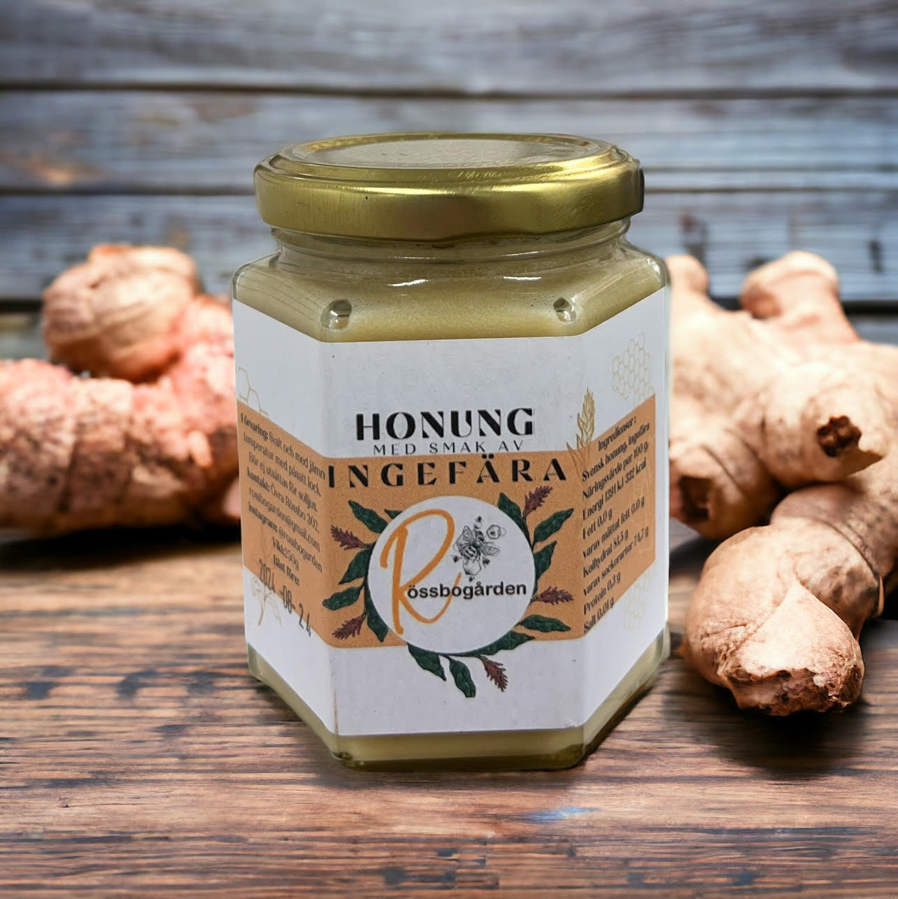 Smaksatt honung '' Ingefära ''